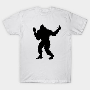 Bigfoot Take Selfies T-Shirt